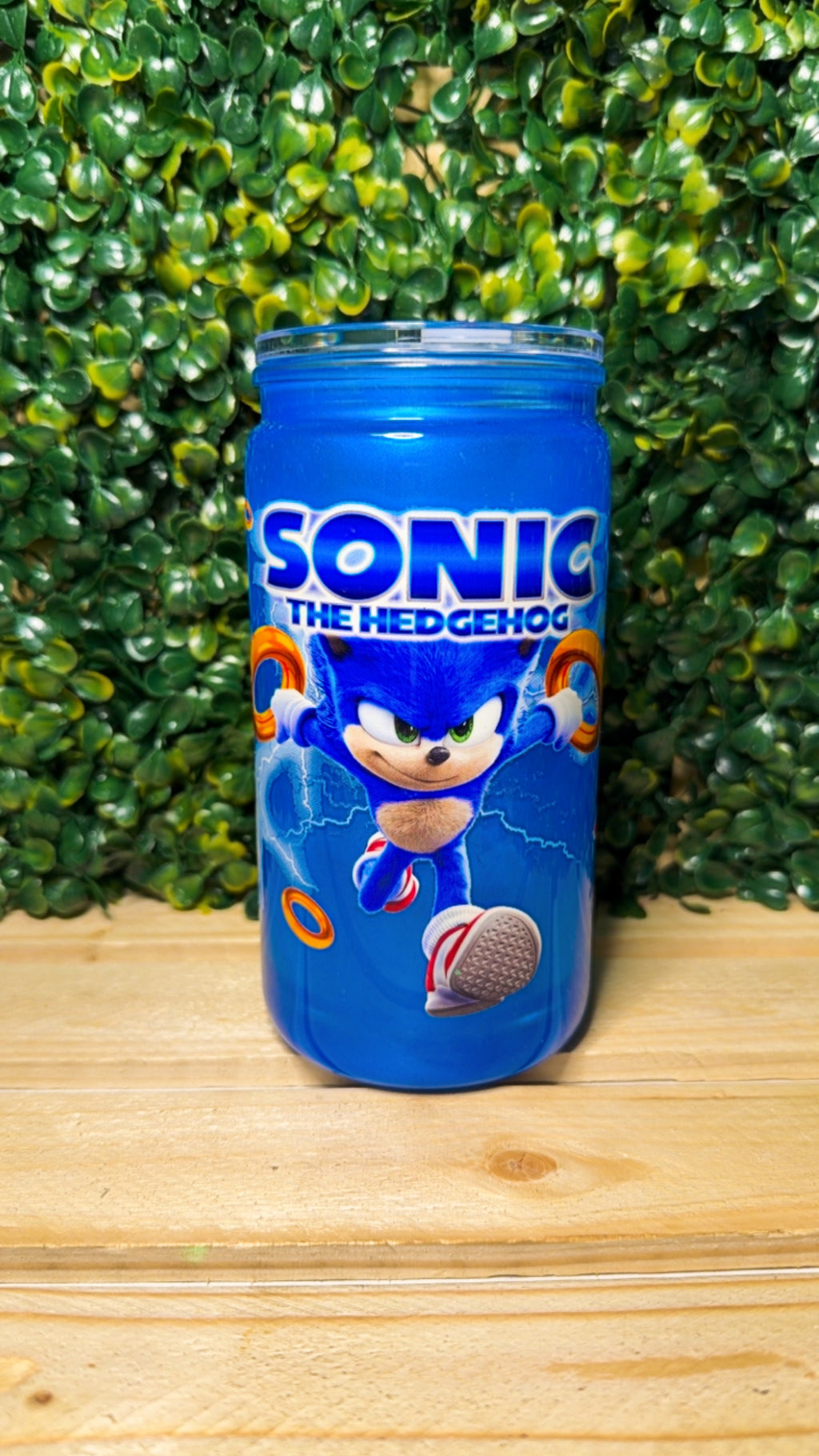 Speed Hero Inspired Snow Globe Tumbler – 16 oz