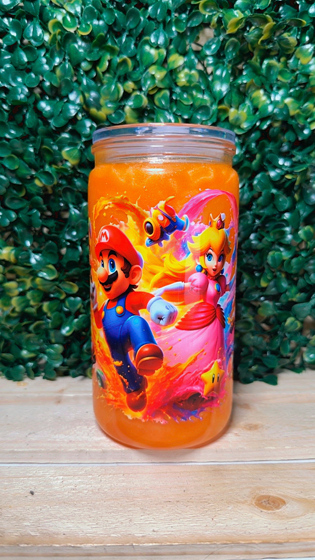Adventure Game Inspired Snow Globe Tumbler – 16 oz